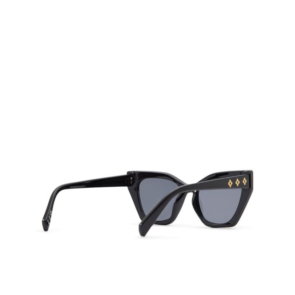 ALDO Multicolor Polycarbonate Sunglasses - Chic Black and Gold Design