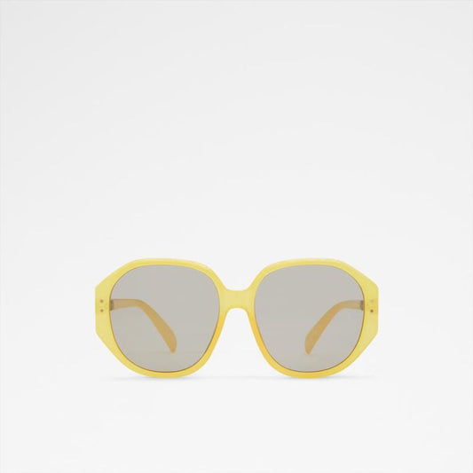 ALDO Yellow Polycarbonate Sunglasses for Women - Stylish UV Protection