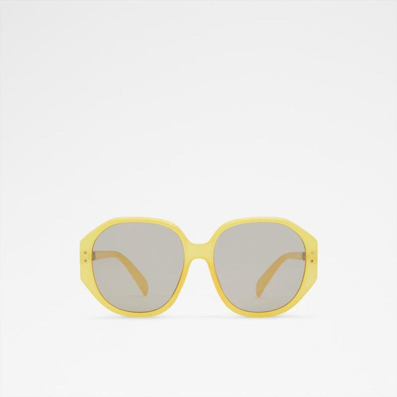 ALDO Yellow Polycarbonate Sunglasses for Women - Stylish UV Protection