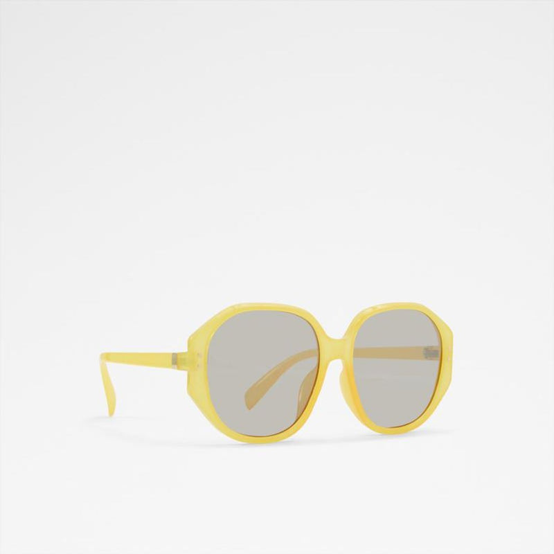 ALDO Yellow Polycarbonate Sunglasses for Women - Stylish UV Protection