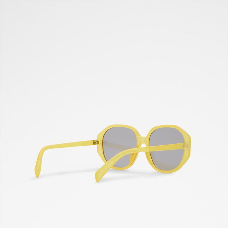 ALDO Yellow Polycarbonate Sunglasses for Women - Stylish UV Protection
