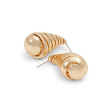ALDO Gold Elastane Earrings - Chic Elegance for Every Occasion