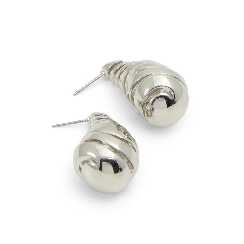 ALDO Silver Elastane Earrings - Elegant and Versatile Accessory