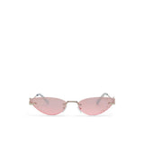 ALDO Silver Polycarbonate Sunglasses - Stylish Urban Chic