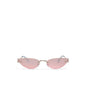 ALDO Silver Polycarbonate Sunglasses