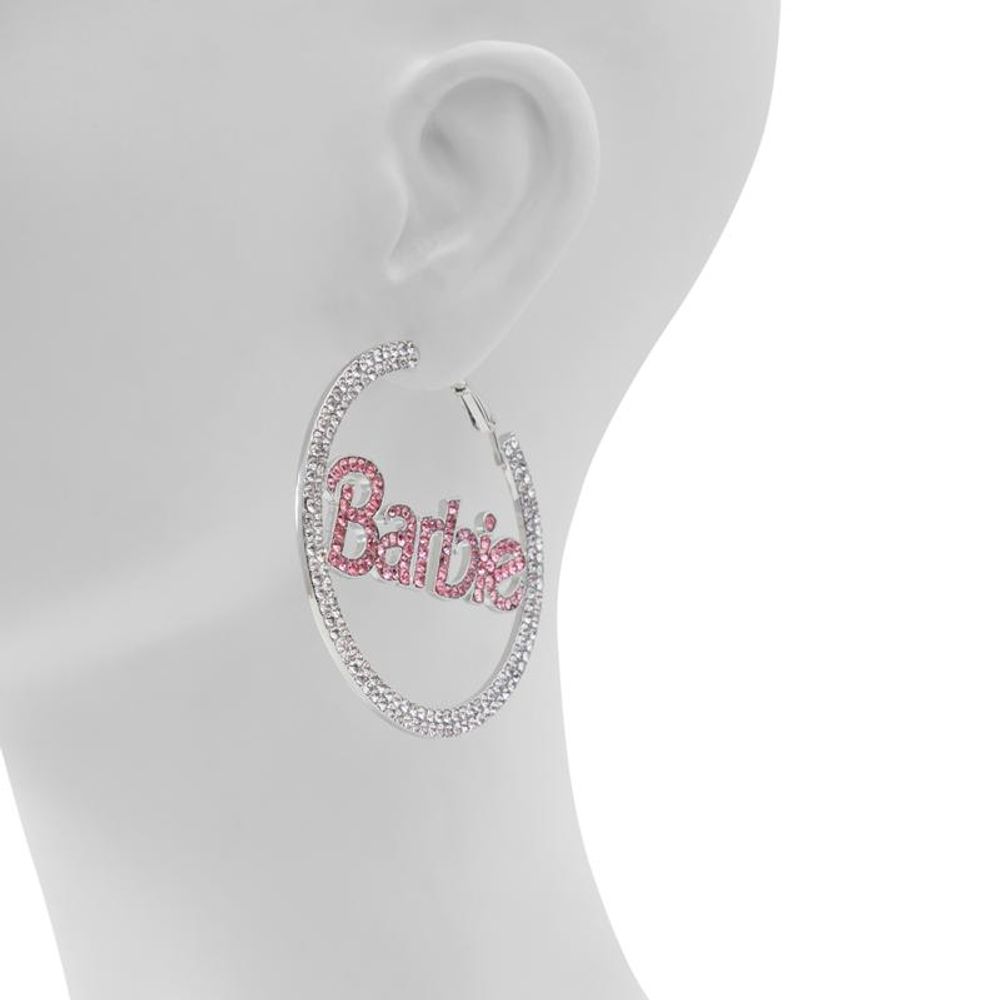 ALDO Silver Elastane Earrings for Evening Glam