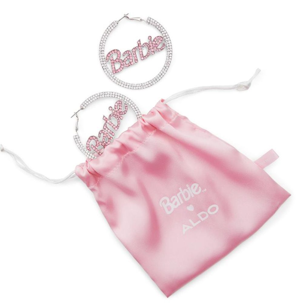 ALDO Silver Elastane Earrings for Evening Glam