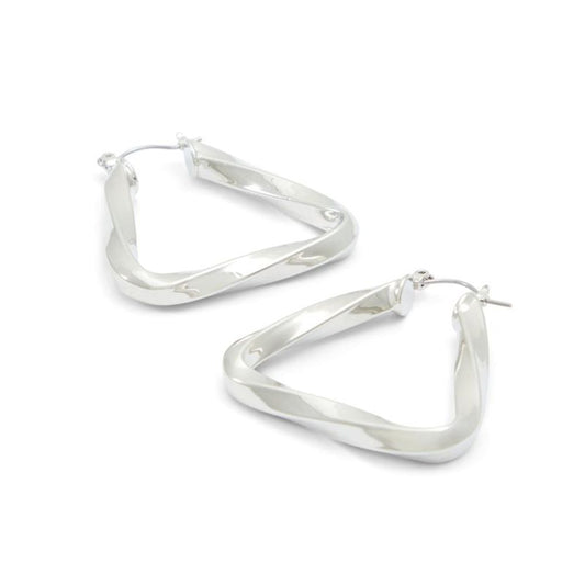 ALDO Silver Elastane Earrings - Chic Accessory for Women