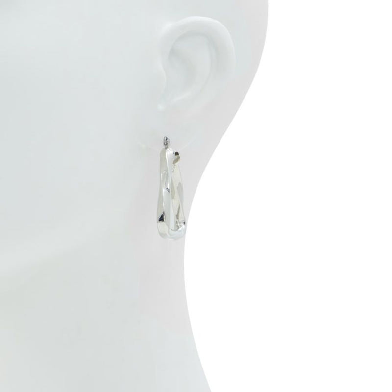 ALDO Silver Elastane Earrings - Chic Accessory for Women