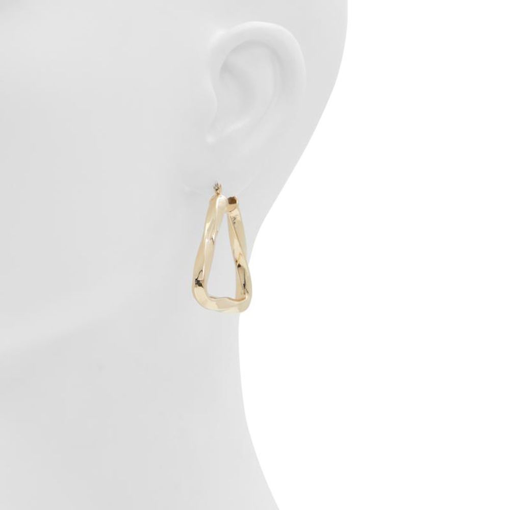 ALDO Gold Elastane Earrings - Élégance et Modernité