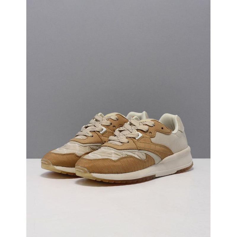 Scotch & Soda Beige Nylon Low Top Sneakers for Women