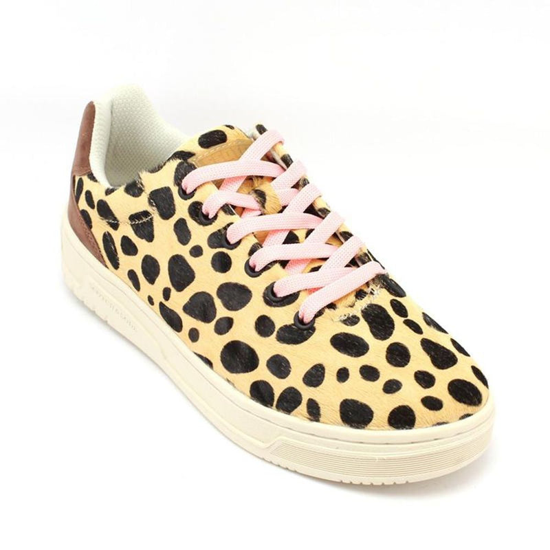 Scotch & Soda Leo Pony Multicolor Leather Low Top Sneakers