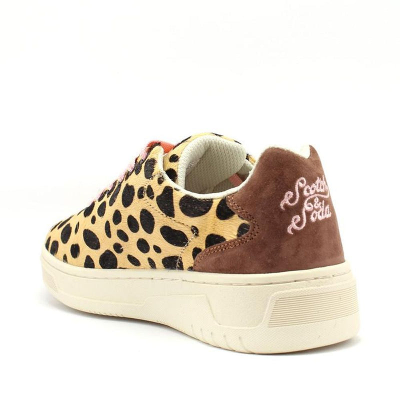 Scotch & Soda Leo Pony Multicolor Leather Low Top Sneakers