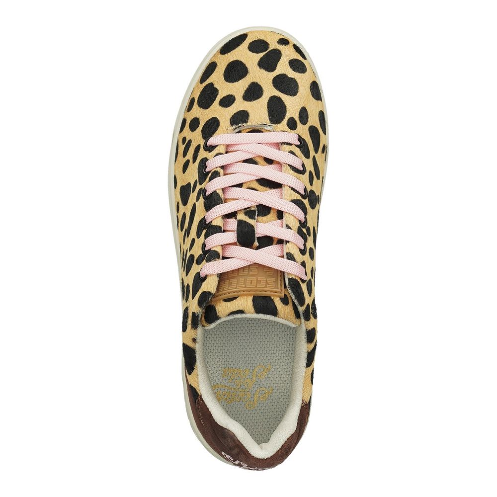 Scotch & Soda Leo Pony Multicolor Leather Low Top Sneakers
