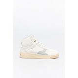 Scotch & Soda White High Top Sneakers for Men - Eco-Friendly Design
