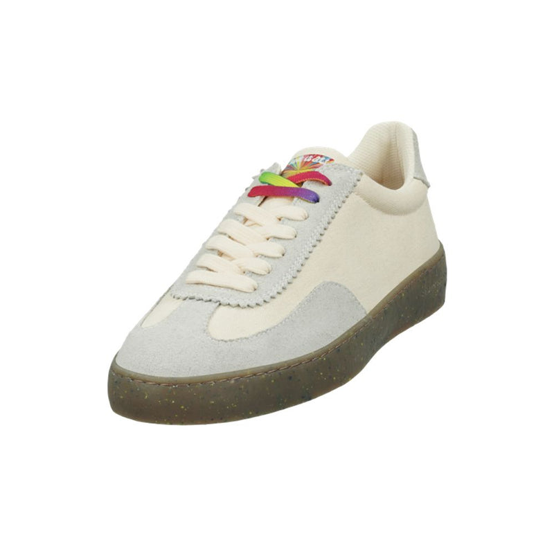 Scotch & Soda White Linen Low Top Sneakers for Men