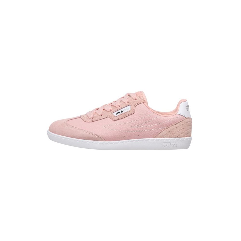 Fila Pink Leather Low Top Sneakers for Women - Chic & Comfortable