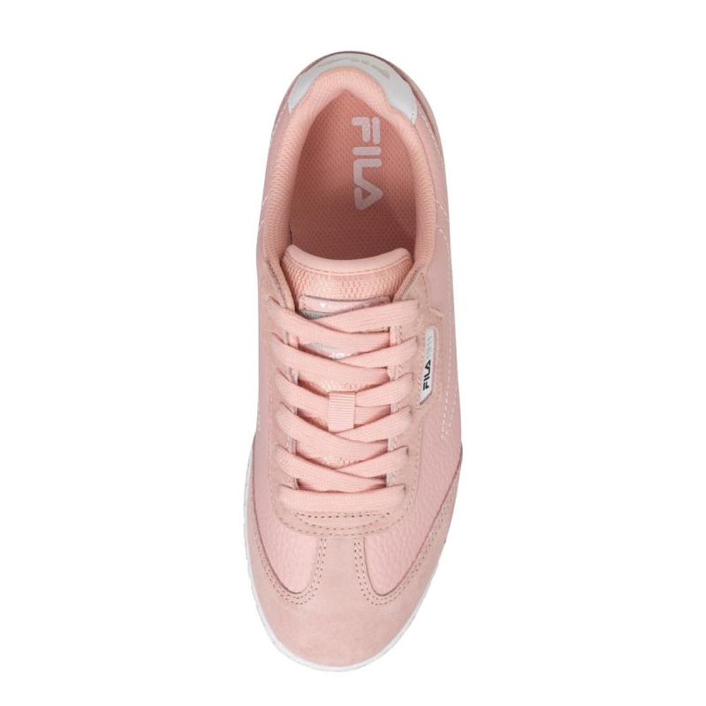 Fila Pink Leather Low Top Sneakers for Women - Chic & Comfortable