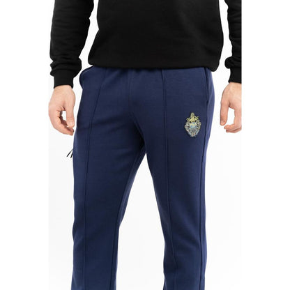 Fila blauwe katoenen joggers (trainingsbroek)