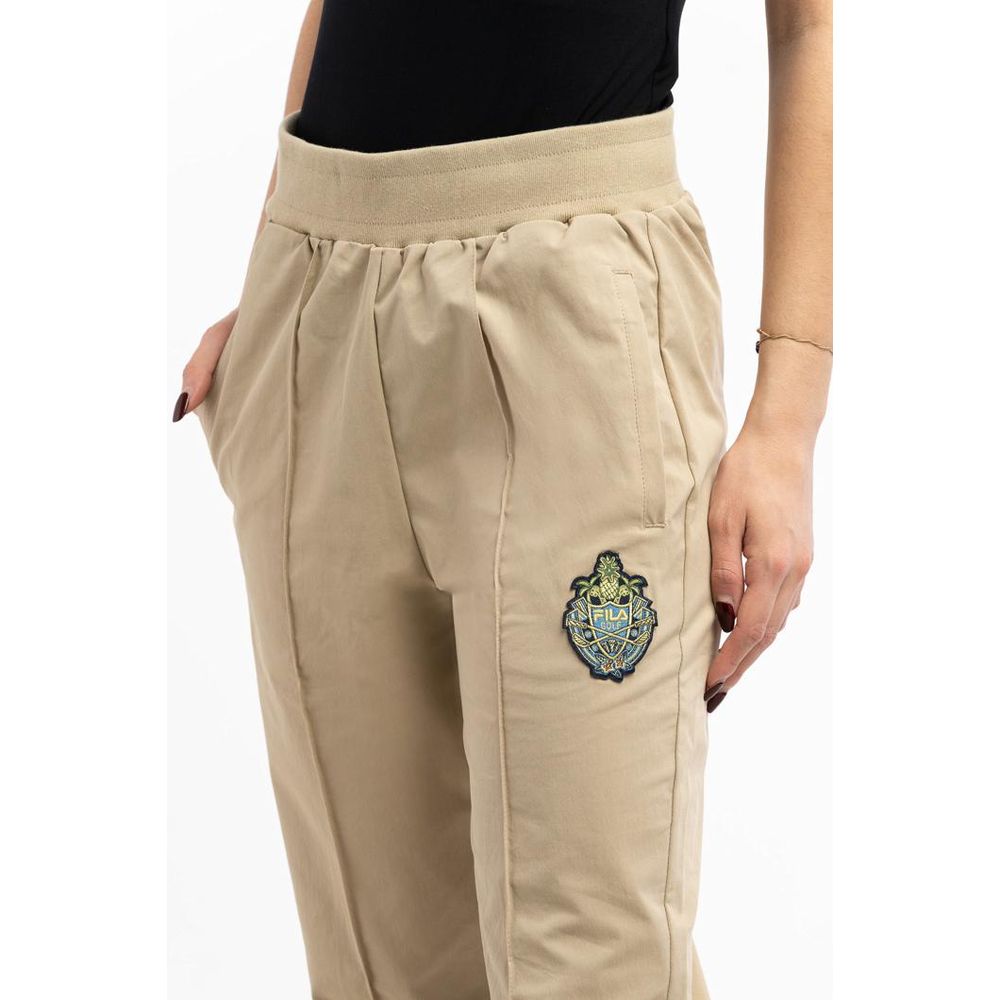 Fila Green Cotton Joggers - Women's Stylish Workout Pants