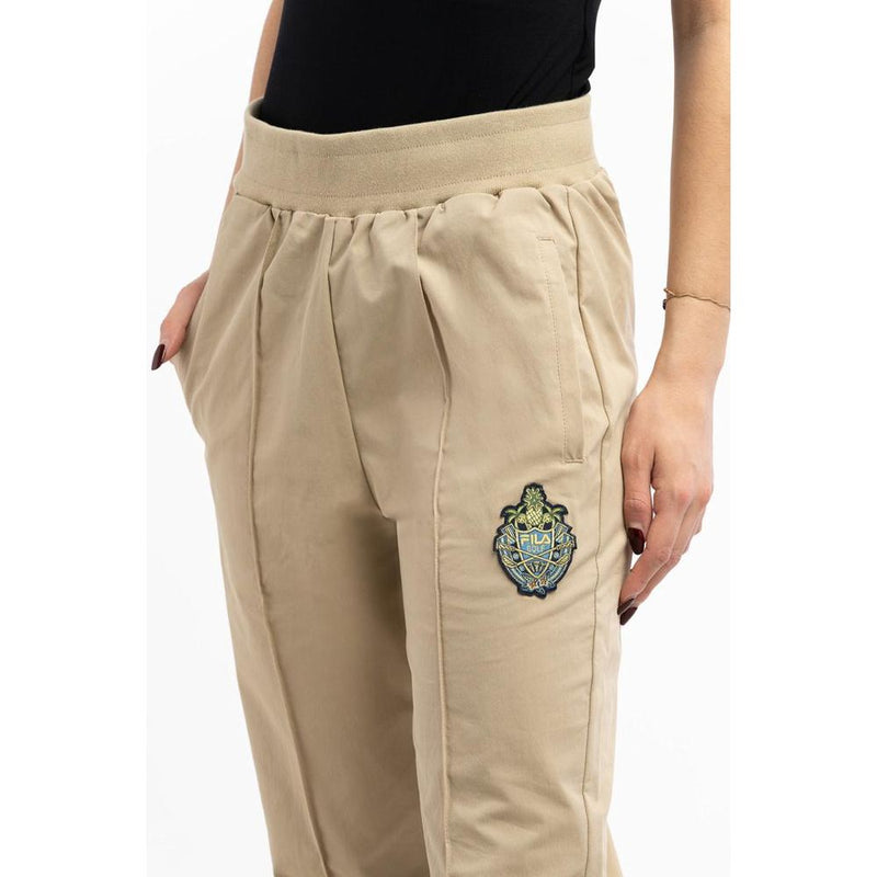 Fila Green Cotton Joggers - Women's Stylish Workout Pants