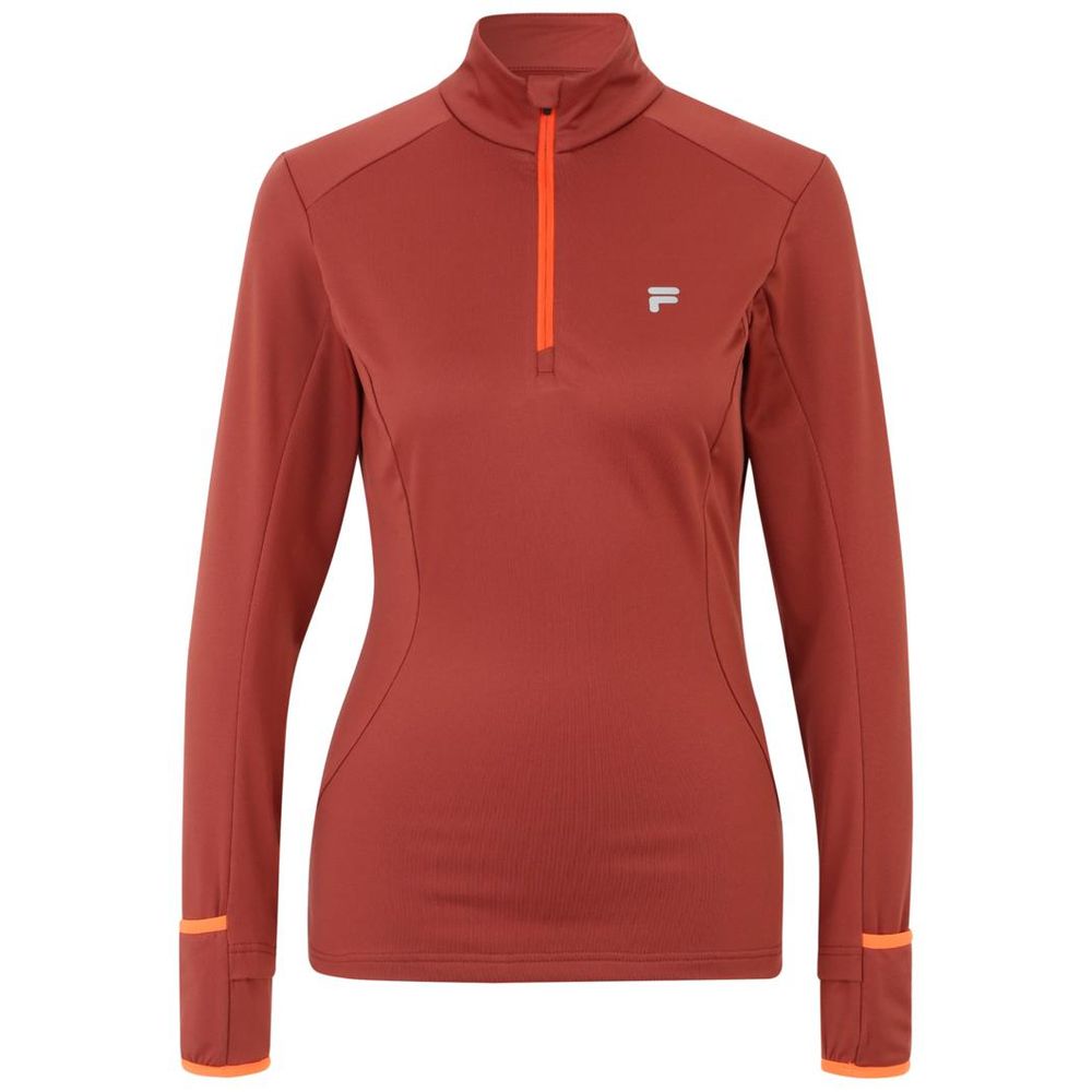 Fila Burgundy Marsala Sweatshirt for Women - Stylish Comfort