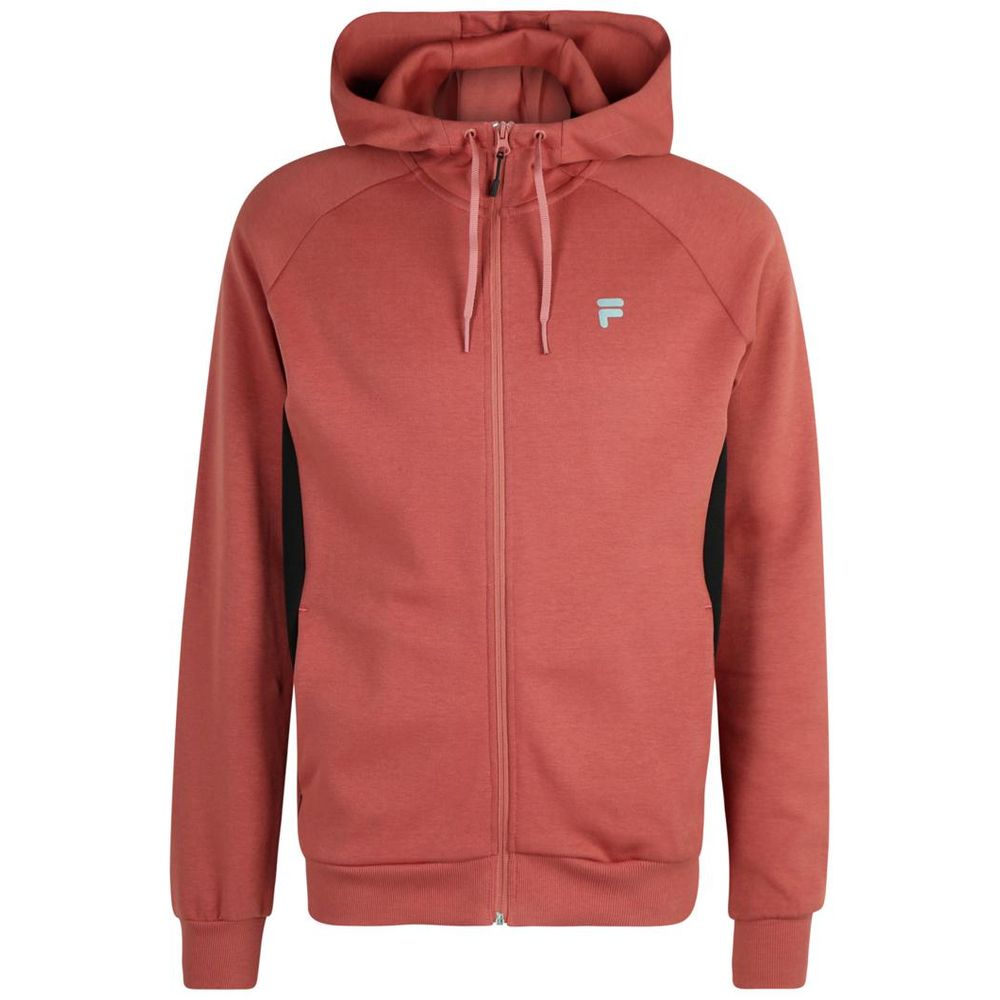 Fila Marsala/Black Cotton Sweatshirt for Men
