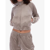 Juicy Couture Brown Velour Sweatshirt for Women - XS