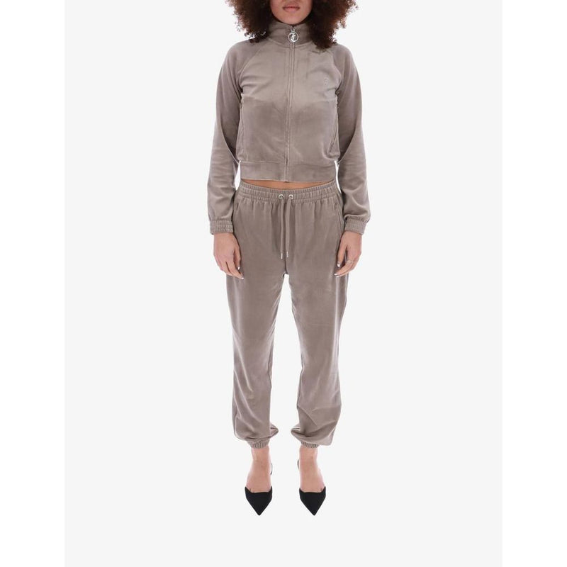 Juicy Couture Brown Velour Sweatshirt for Women - XS