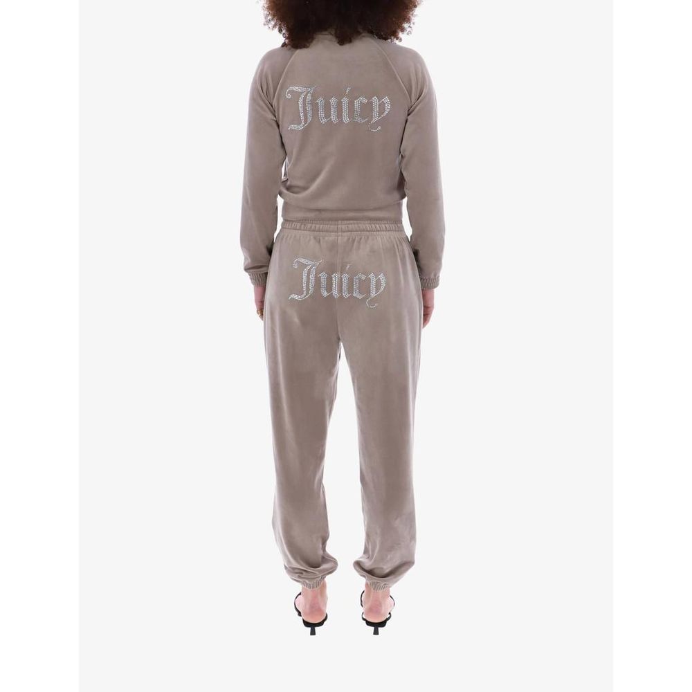 Juicy Couture Brown Velour Sweatshirt for Women - XS