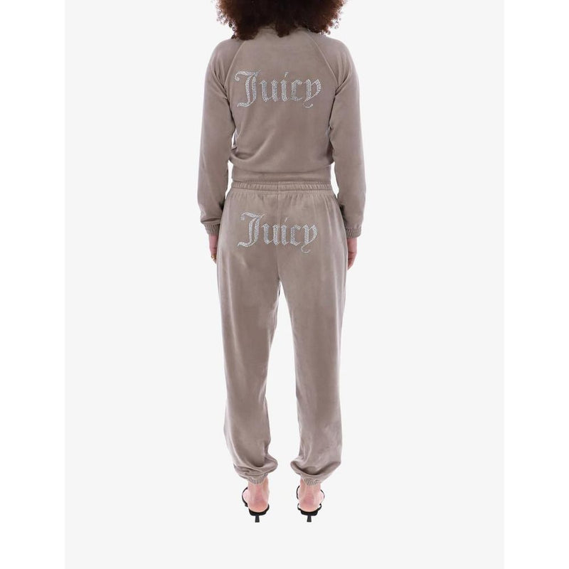 Juicy Couture Brown Velour Sweatshirt for Women - XS