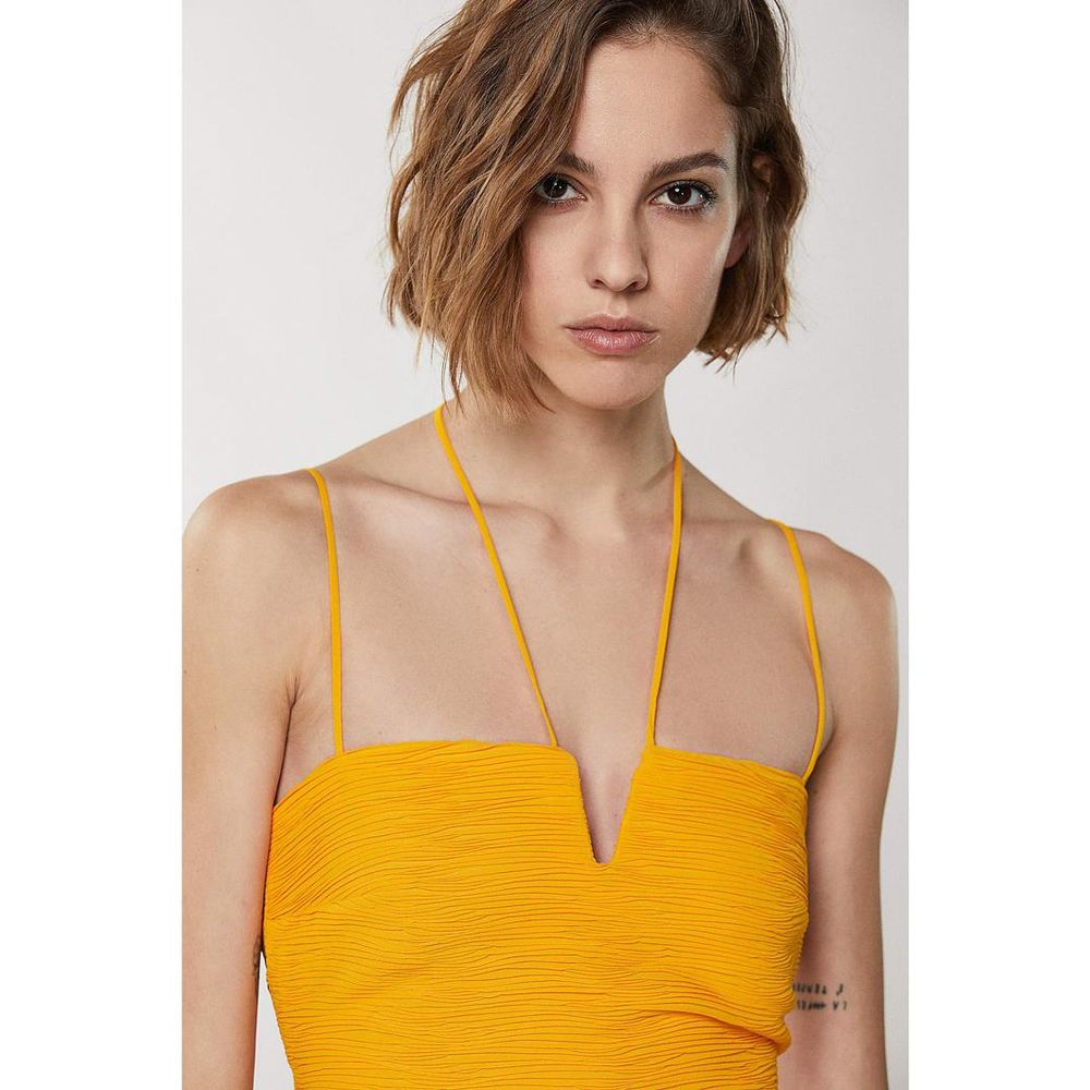 Patrizia Pepe Juicy Orange Casual Dress for Women