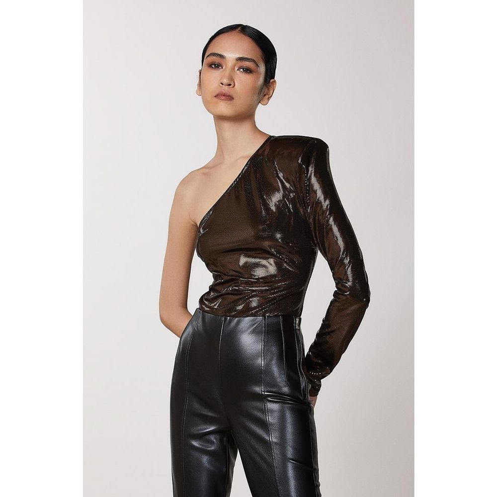 Patrizia Pepe Brown Acetate Blouse for Women - Élégante et Polyvalente