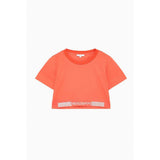 Patrizia Pepe Hybrid Rose Cotton Tank Top for Women