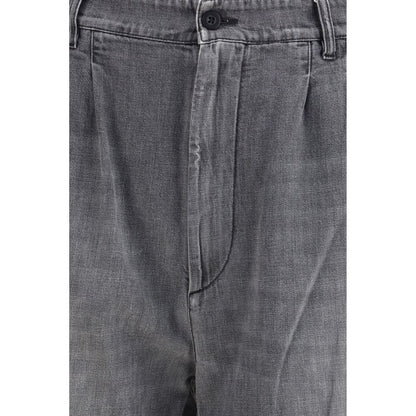 Margiela Gray Cotton Jeans Denim