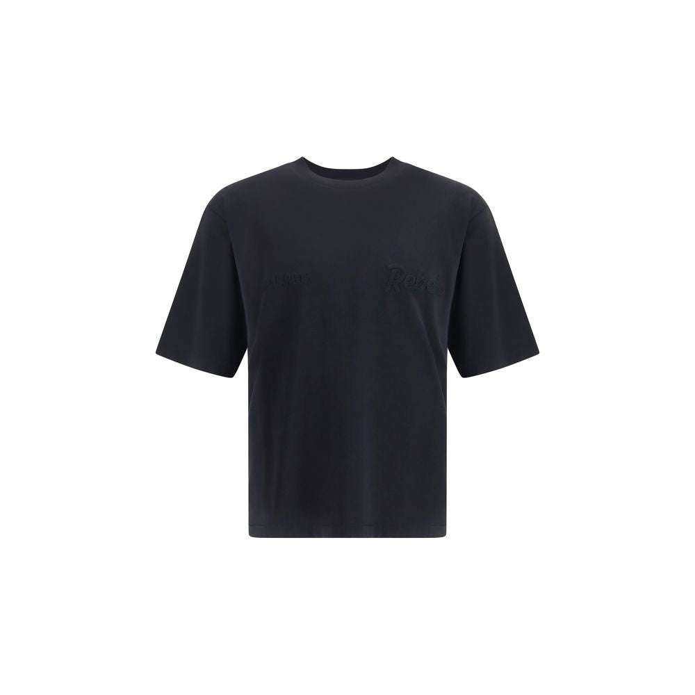 Dsquared² Black Cotton T-Shirt - Oversize Fit