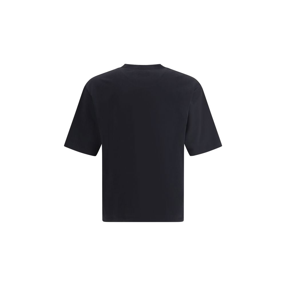 Dsquared² Black Cotton T-Shirt - Oversize Fit