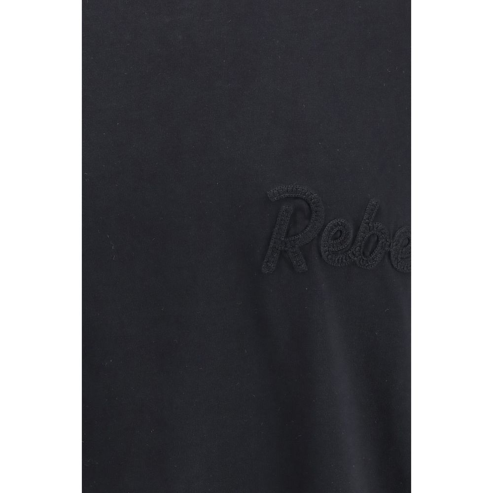 Dsquared² Black Cotton T-Shirt - Oversize Fit