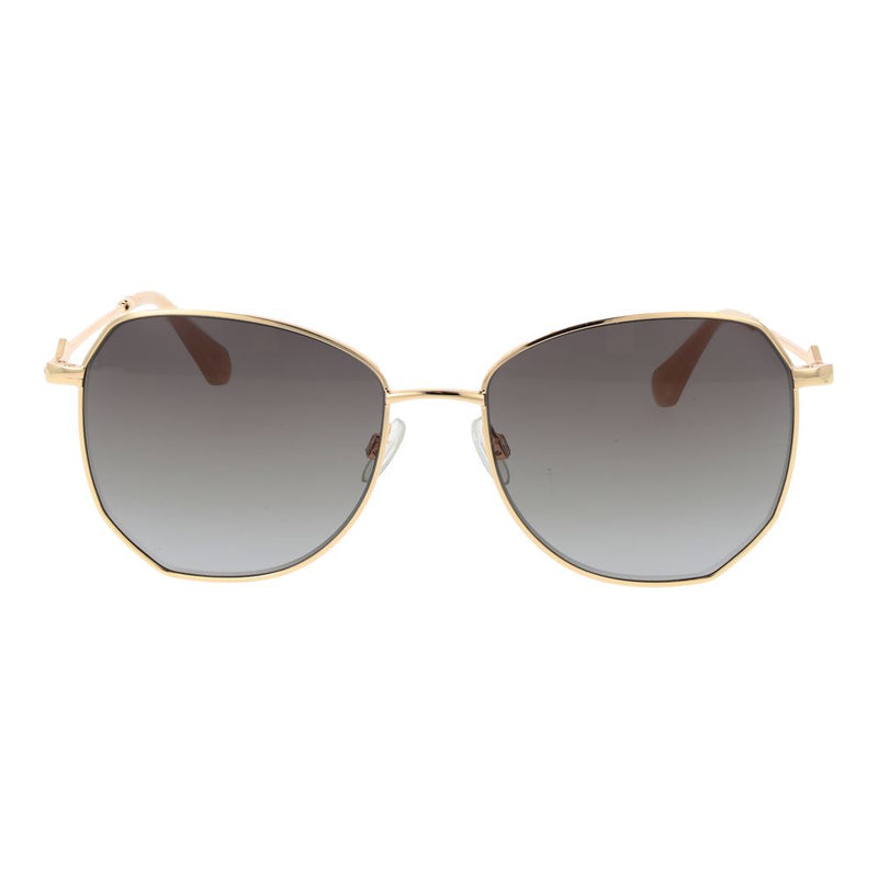 Replay Gold Metal Sunglasses - Élégance et Style Papillon