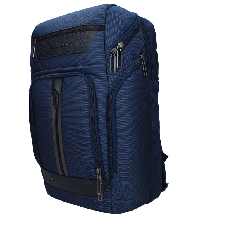 Piquadro Sac à Dos en Tissu Bleu CA5526W109BLU