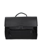 Piquadro Black Leather Business And Laptop Bag