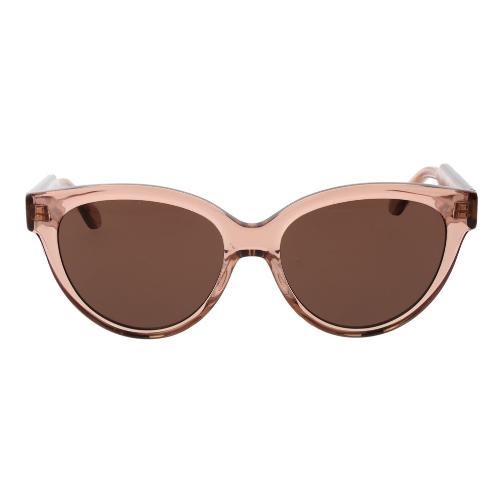Lunettes de soleil en plastique rose Replay