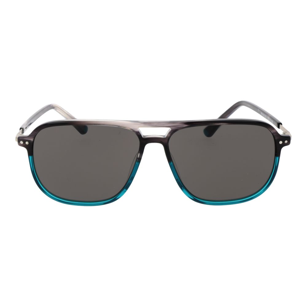 Replay Turquoise Plastic Sunglasses - Aviator Style