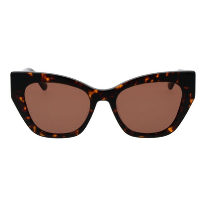 Lunettes de soleil en plastique marron Replay
