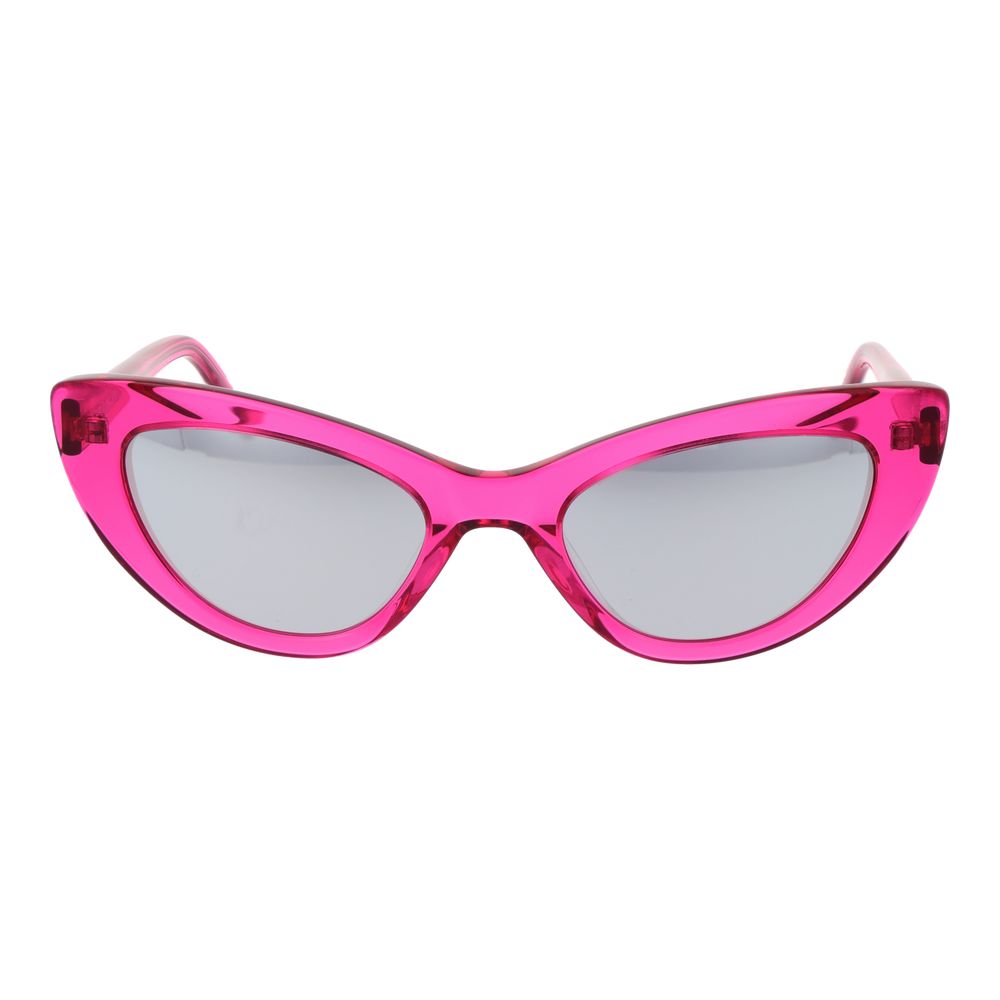 Replay Pink Plastic Cat Eye Sunglasses for Women