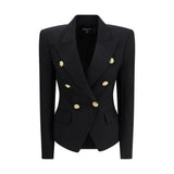 Balmain Black Wool Jacket - SS26 Collection