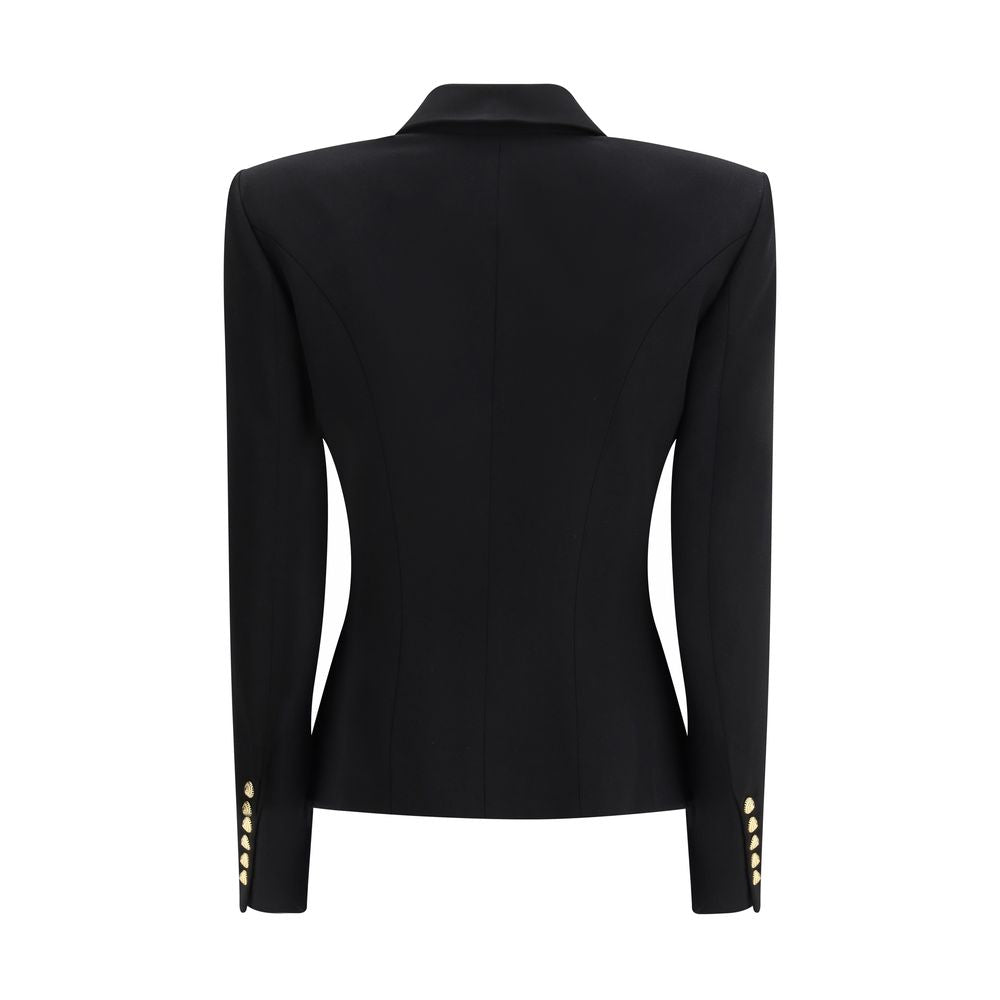 Balmain Black Wool Jacket - SS26 Collection