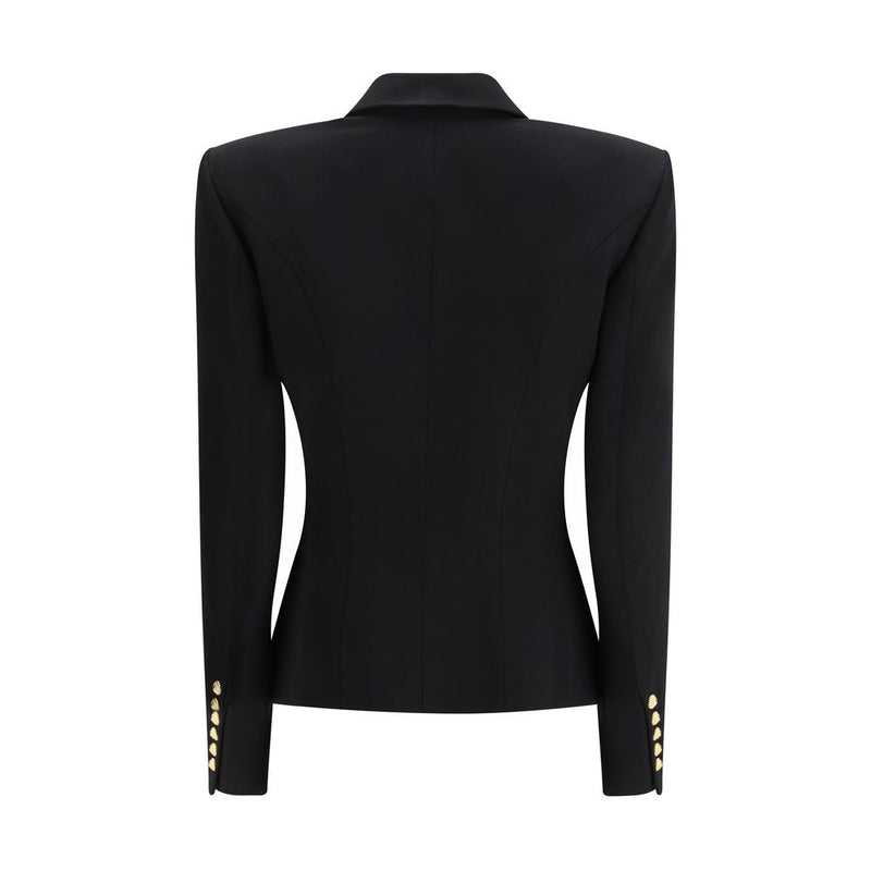 Balmain Black Wool Jacket - SS26 Collection