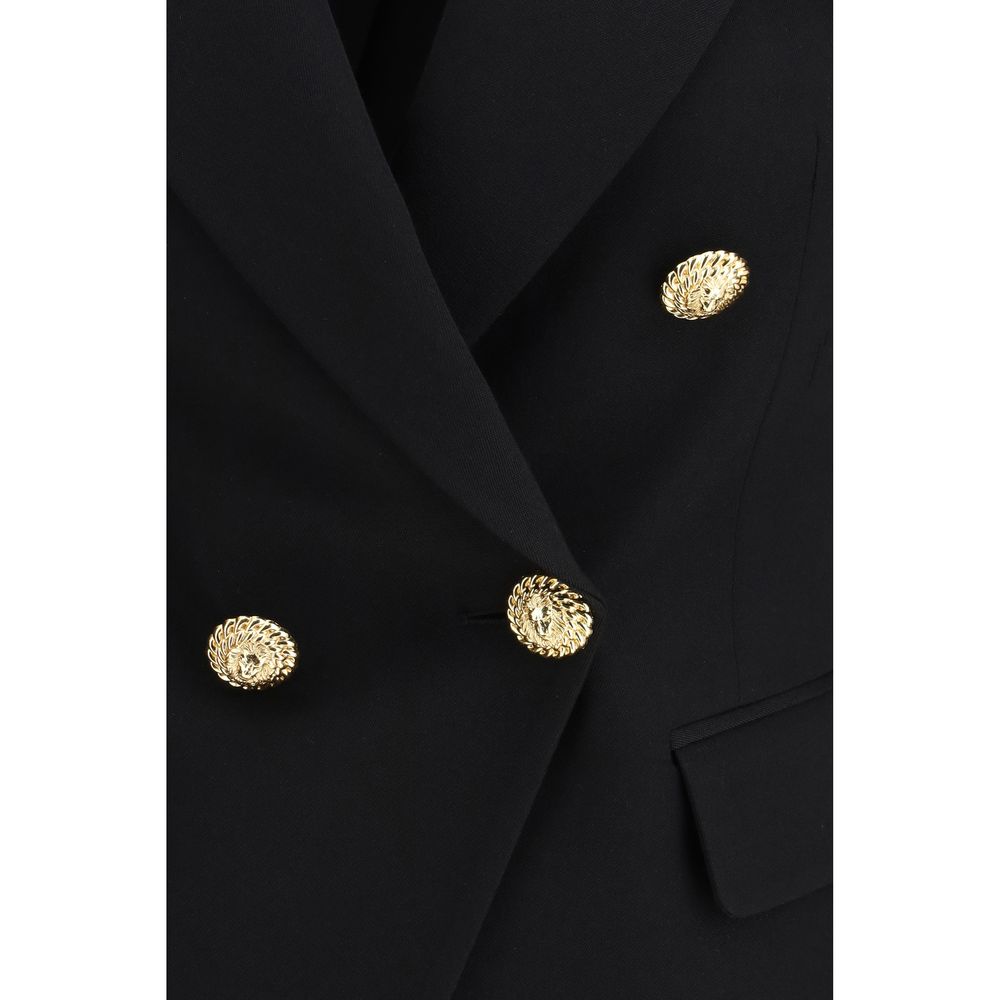 Balmain Black Wool Jacket - SS26 Collection