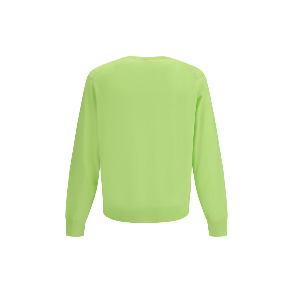 Sweat-shirt vert en coton Tom Ford